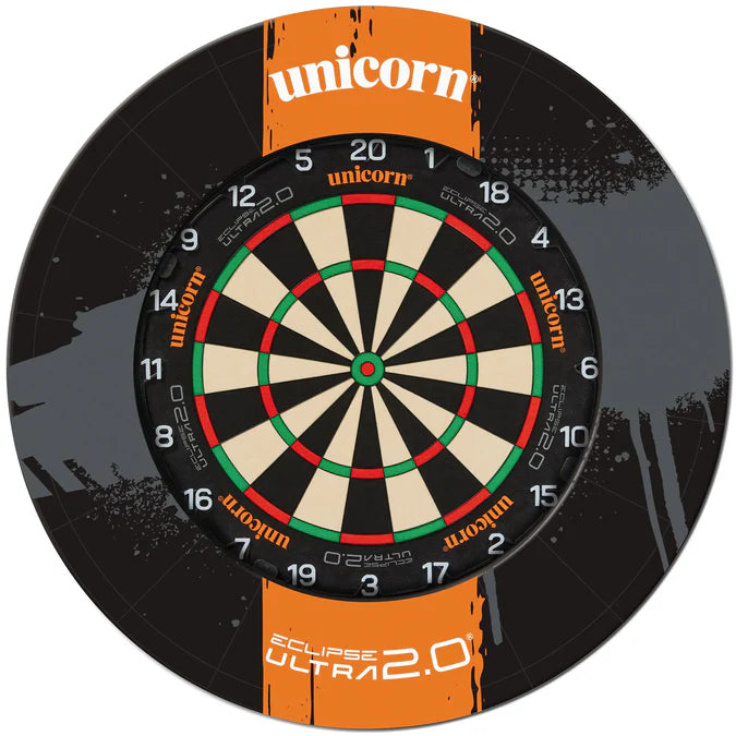 Unicorn Eclipse 2.0 Board, Surround & Mat Bundle-3-Premier Darts