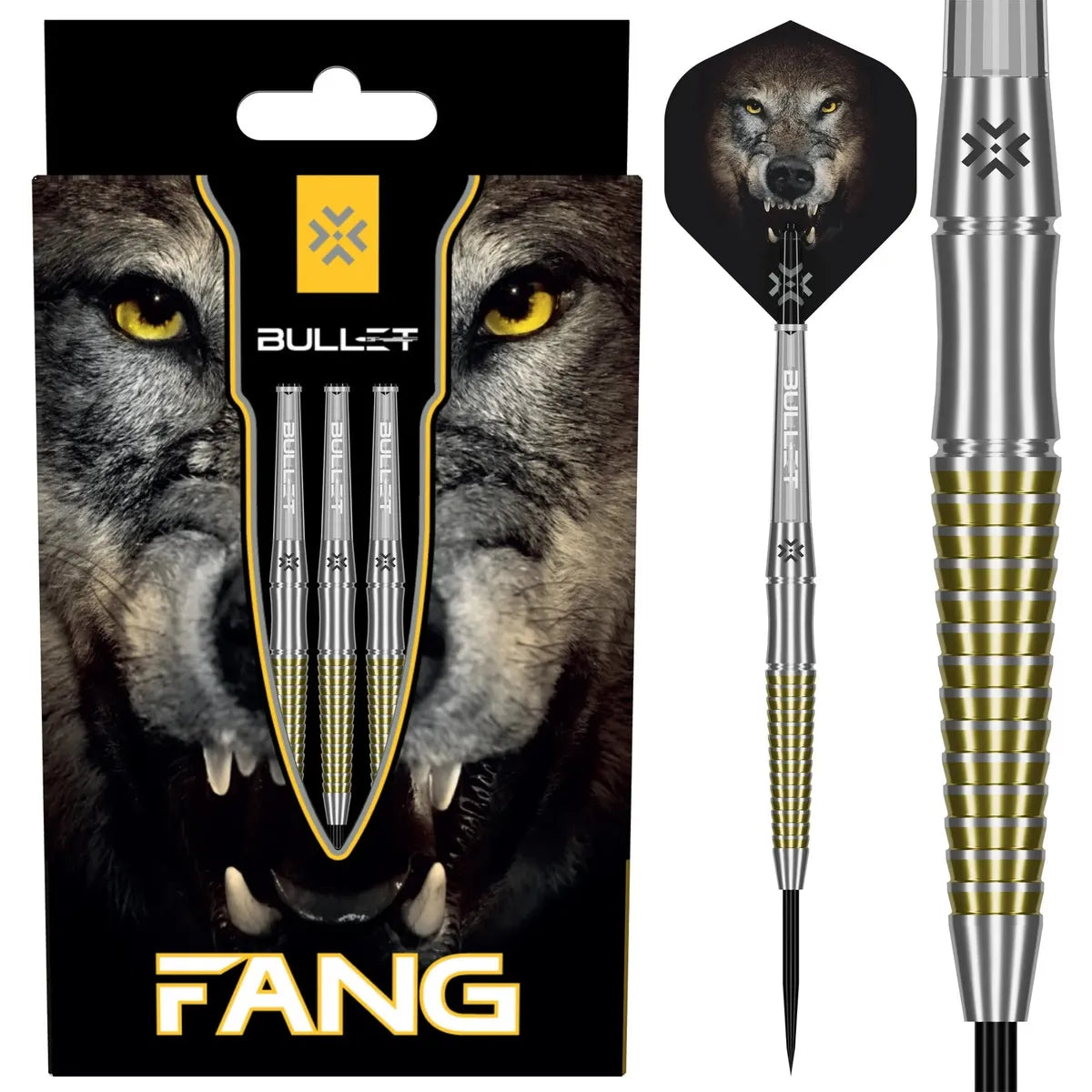 Bullet Fang 90% Tungsten Steel Tip Darts
