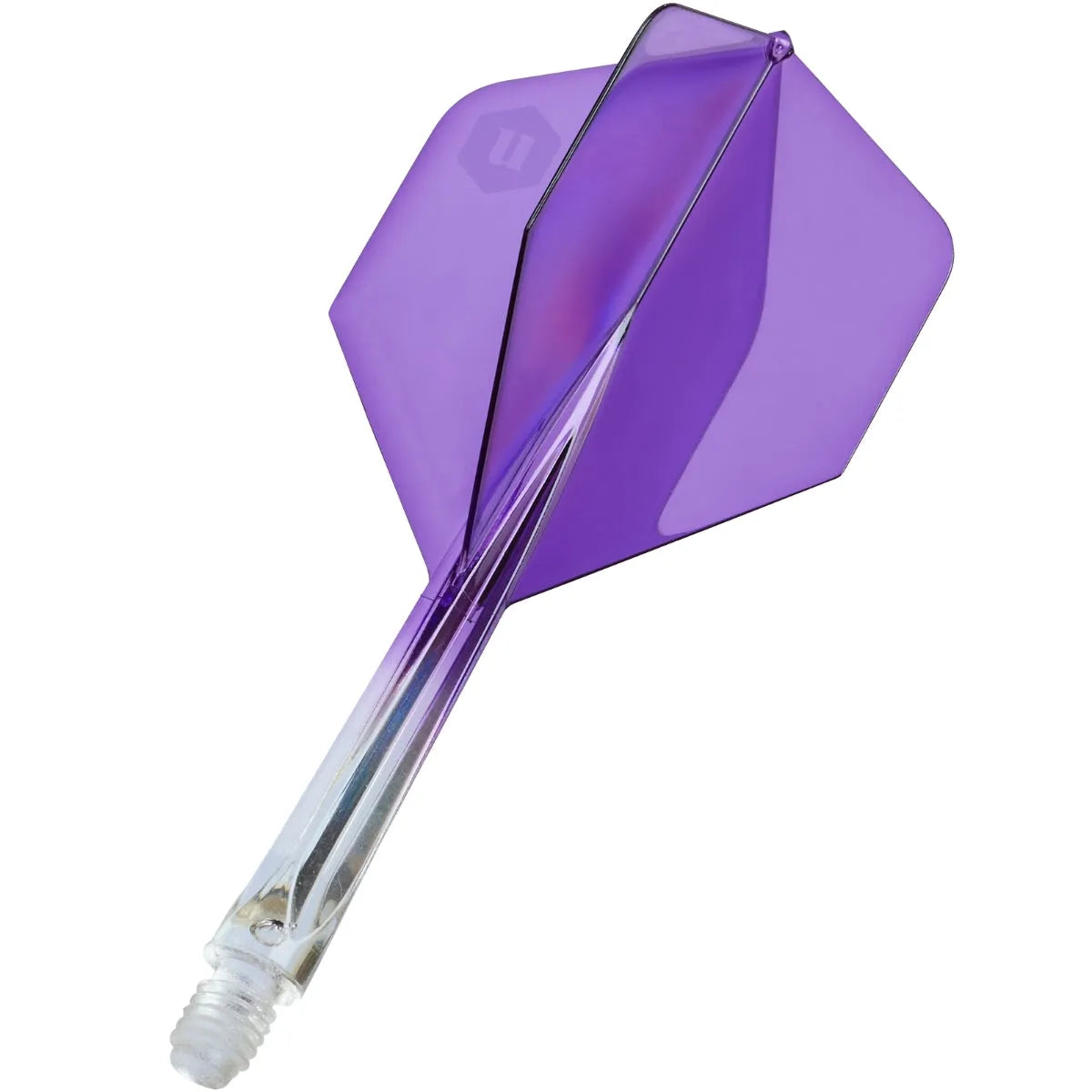 Unicorn Forge Plus Two-Tone All In One System-25-Clear Black-Medium-Premier Darts
