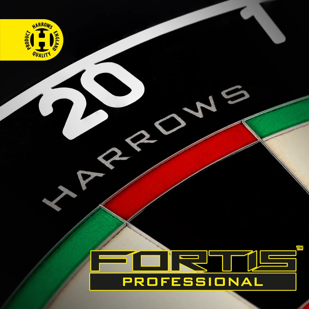 Harrows Fortis Professional Dartboard-9-Premier Darts