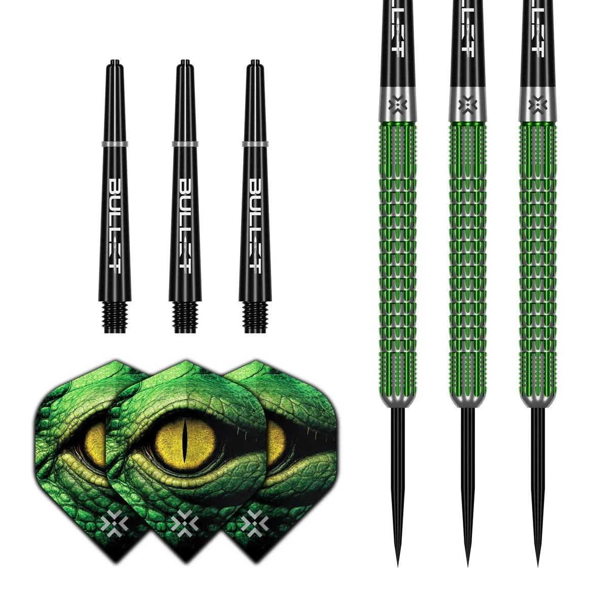 Bullet Gator 90% Tungsten Steel Tip Darts