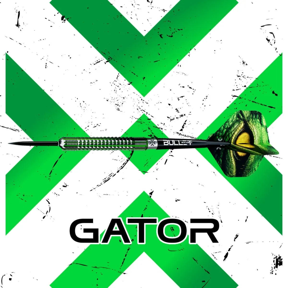 Bullet Gator 90% Tungsten Steel Tip Darts