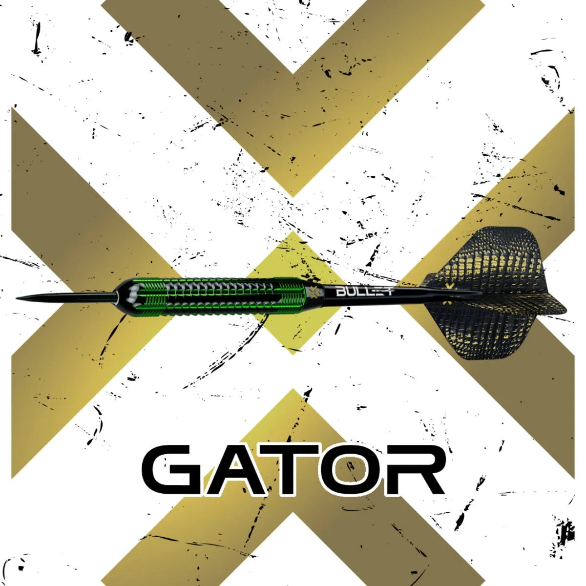 Bullet Gator Brass Steel Tip Darts-5-22 GRAM-Premier Darts