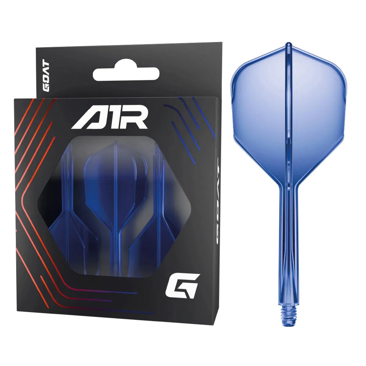GOAT A1R Flight System No6-6-Blue-Short-Premier Darts