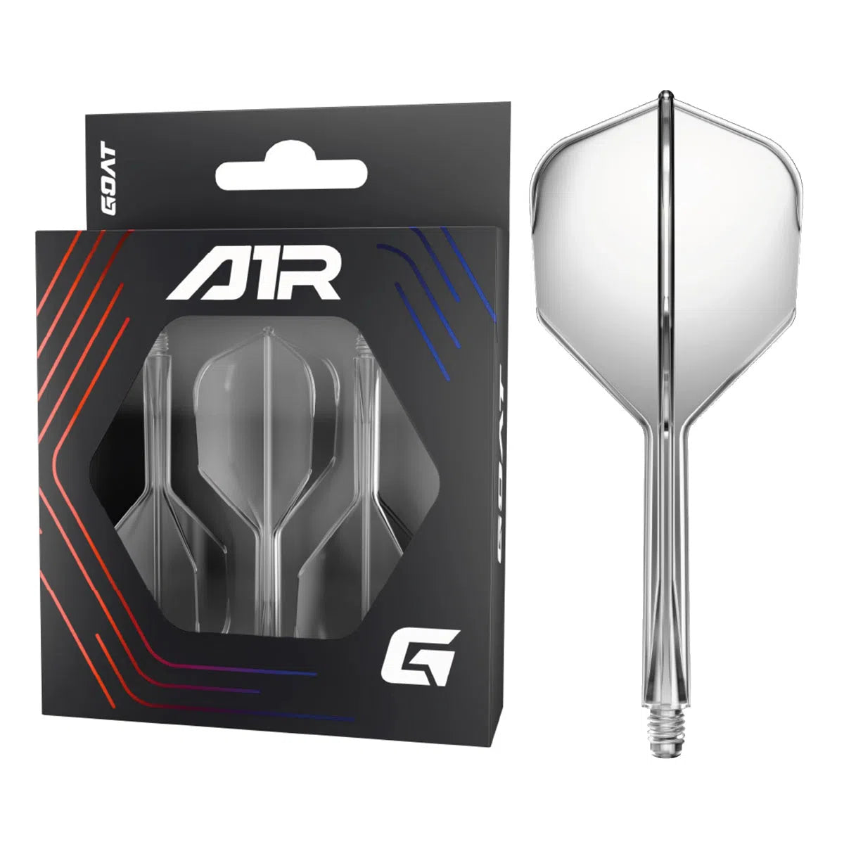 GOAT A1R Flight System No6-9-Clear-Short-Premier Darts