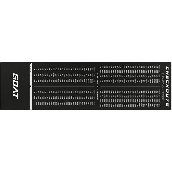 GOAT Checkout Dart Mat - 80x285-1-Premier Darts