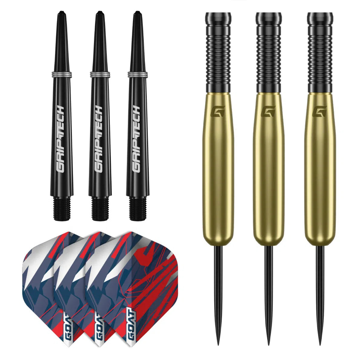 GOAT Homerun Brass Steel Tip Darts-3-15 GRAM-Premier Darts