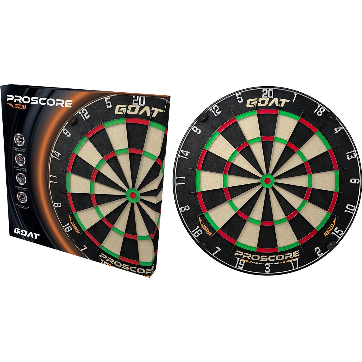 GOAT Proscore PWR Dartboard