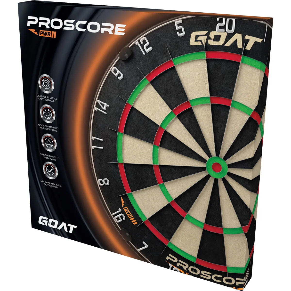 GOAT Proscore PWR Dartboard