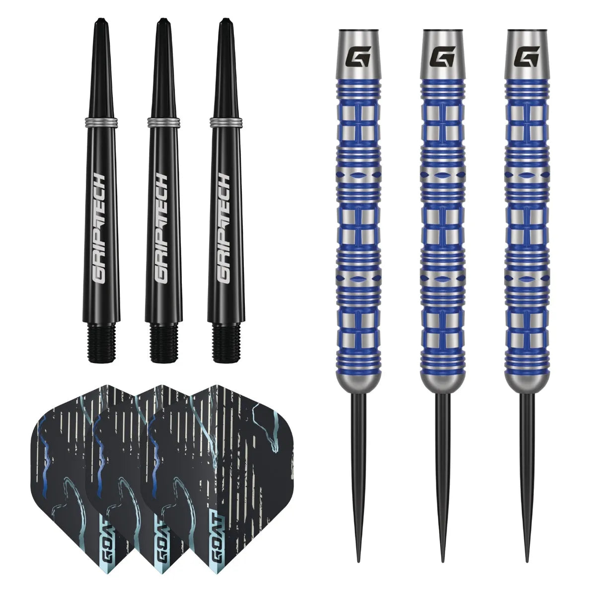 GOAT Surf 80% Tungsten Steel Tip Darts-3-20 GRAM-Premier Darts