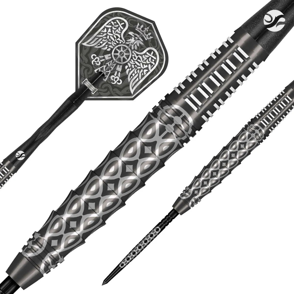 Shot Goths Wulfaz TP 90% Tungsten Steel Tip Darts-2-23 GRAM-Premier Darts