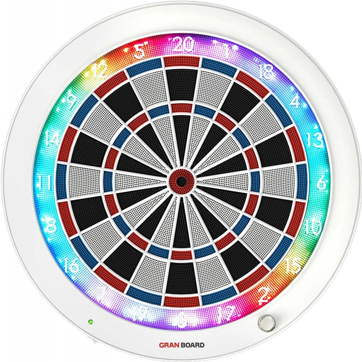 Granboard 3S White Edition Soft Tip Electronic Dartboard