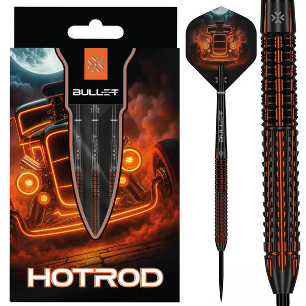 Bullet Hotrod 97.5% Tungsten Steel Tip Darts-1-23 GRAM-Premier Darts