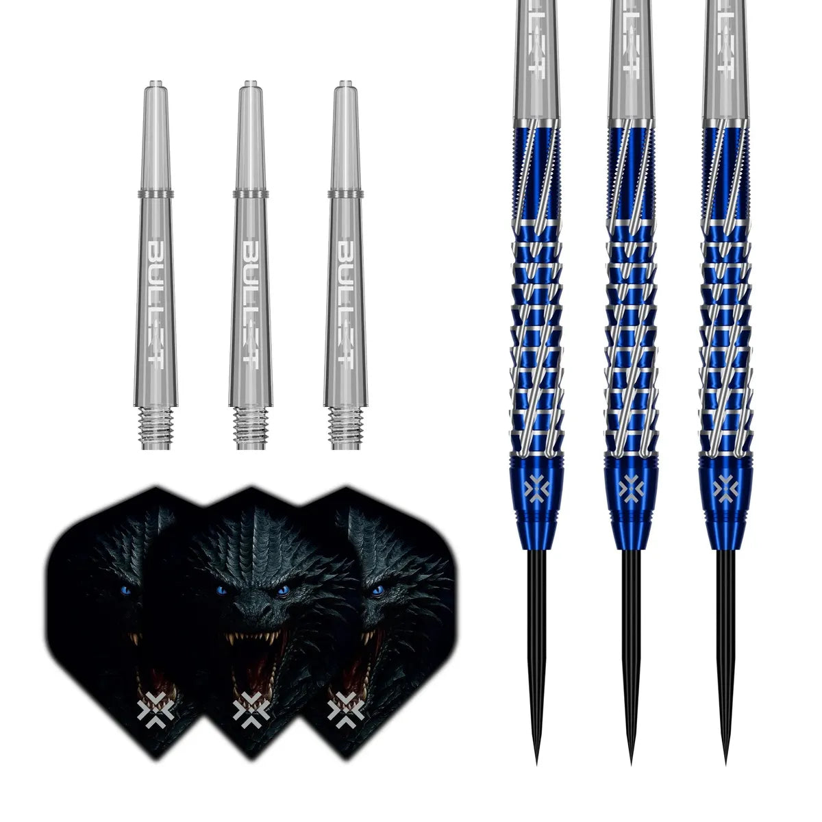 Bullet Hydra 95% Tungsten Steel Tip Darts