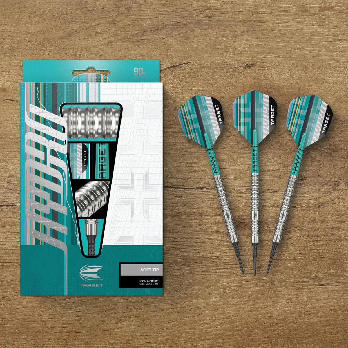 Target Darts Hydro 12 90% Tungsten Soft Tip Darts