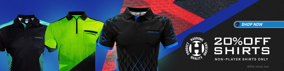Harrows-20-Percent-Off-Shirts-Promo-Homepage-Carousel-Desktop-Banner-min-Premier Darts