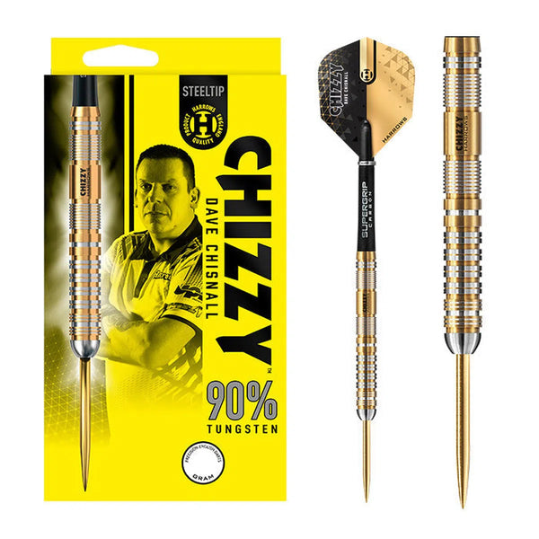 Harrows Chizzy Series 2 90% Tungsten Steel Tip Darts-1-21 GRAM-Premier Darts