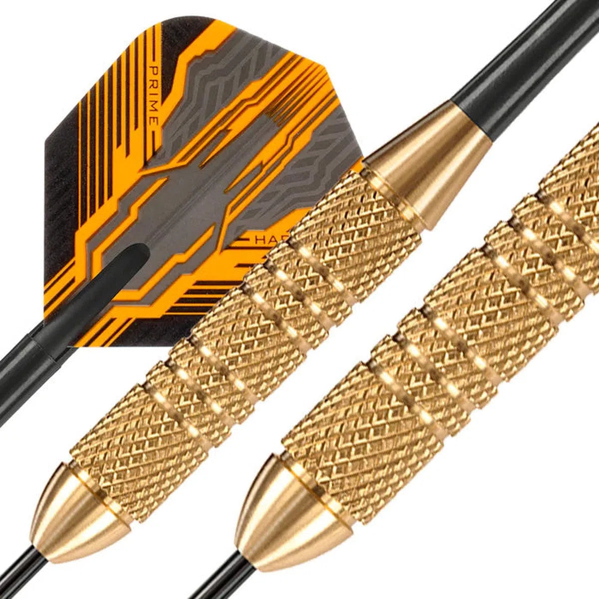 Harrows Club Brass Knurled Steel Tip Darts
