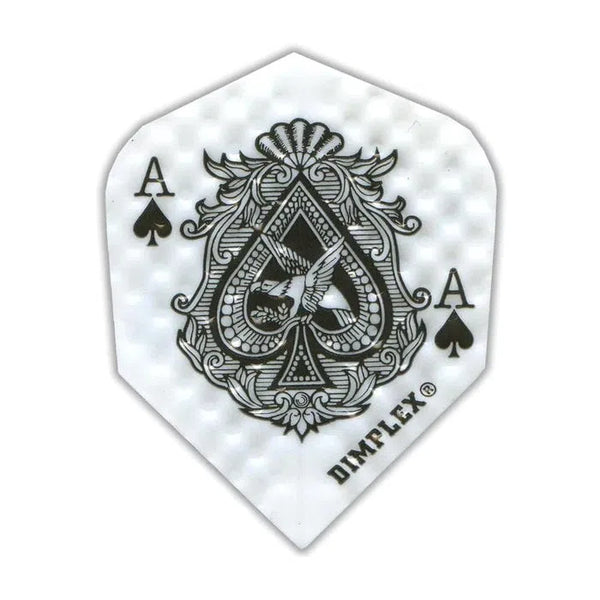 Harrows Dimplex Standard Ace Of Spades Flights-1-Premier Darts