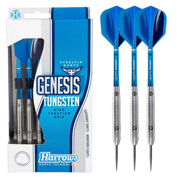 Harrows Genesis Style A Tungsten Steel Tip Darts-1-21 GRAM-Premier Darts