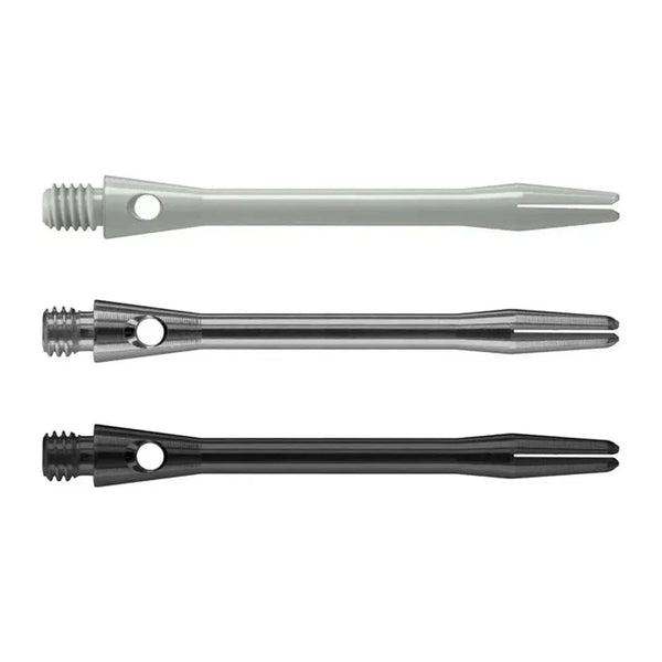 Harrows Keramic Aluminium Shafts-1-Gun Metal-Short-Premier Darts