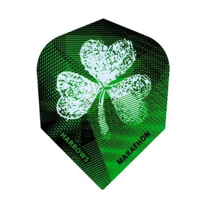 Harrows Marathon Standard Flights  Irish Clover