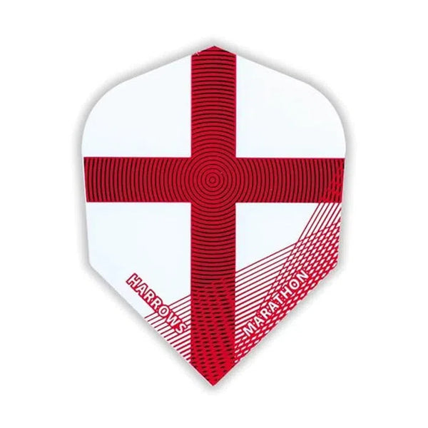 Harrows Marathon Standard Flights - St George Cross-1-Premier Darts