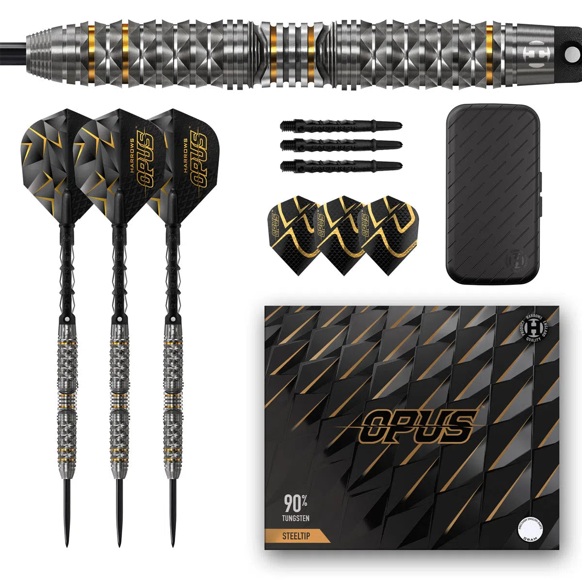 Harrows Opus 90% Tungsten Steel Tip Darts