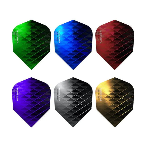 Harrows Paragon Dart Flights-1-Blue-Premier Darts
