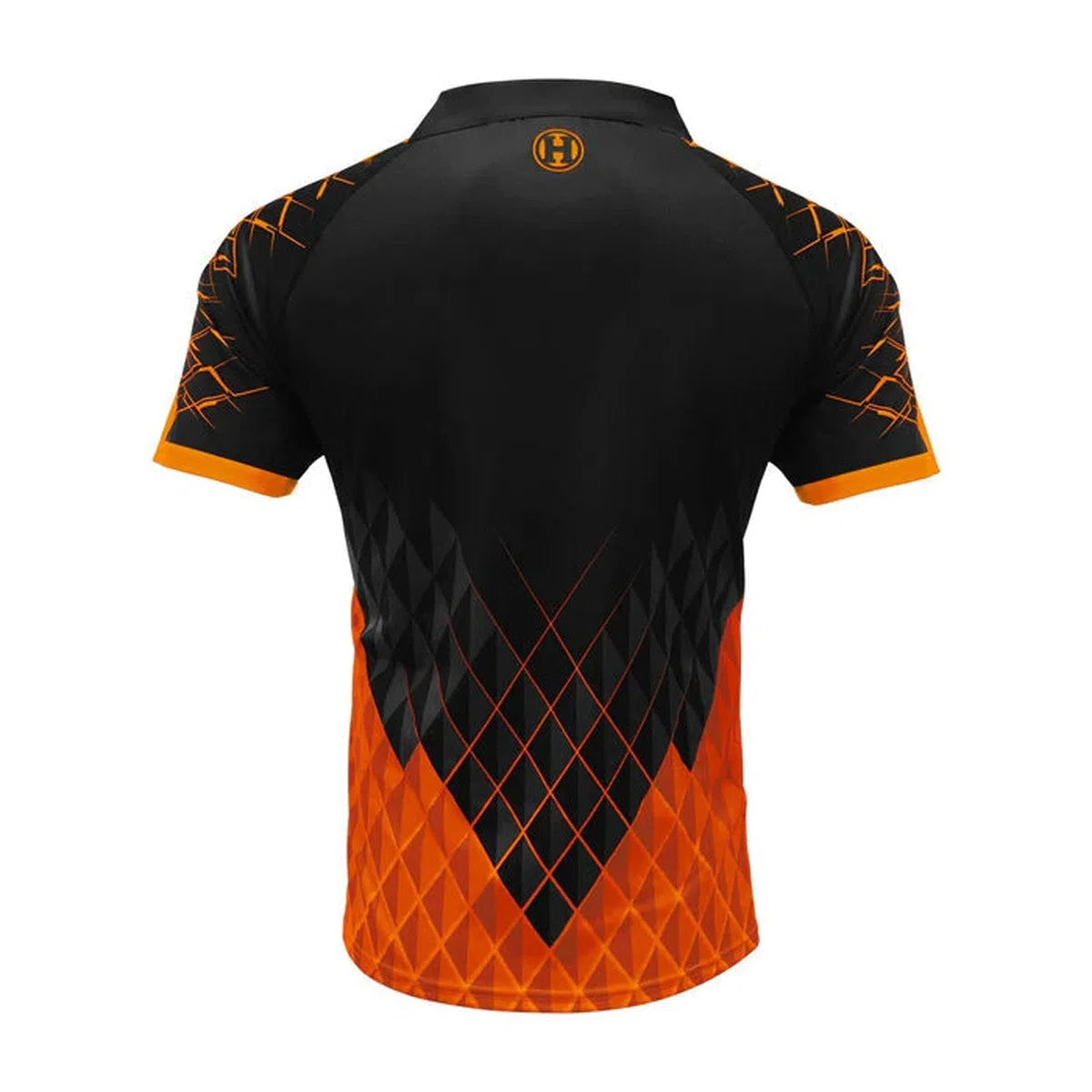 Harrows Paragon Dart Shirt Black and Orange