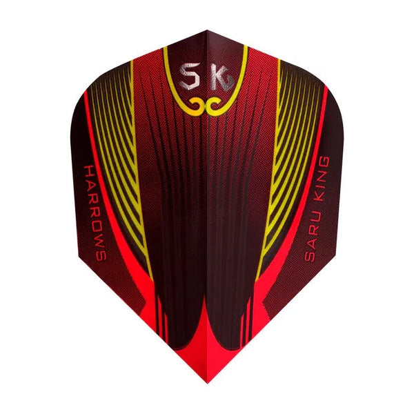 Harrows Prime Saru King 2 Standard No6 Flights-1-Premier Darts