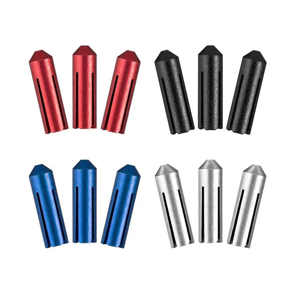 Harrows Pro Aluminium Flight Protectors-1-Black-Premier Darts