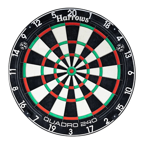 Harrows Quadro 240 Dartboard-1-Premier Darts