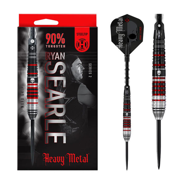 Harrows Ryan Searle Series 2 90% Tungsten Steel Tip Darts-1-22 GRAM-Premier Darts