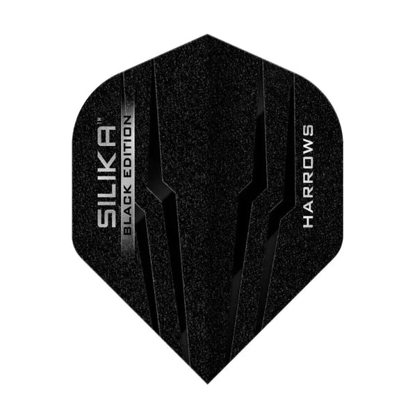 Harrows Silika Black Edition No2 Flights-1-Premier Darts