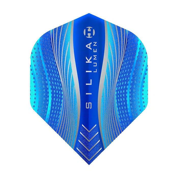 Harrows Silika Lumen Flights-2-Blue-No.2-Premier Darts
