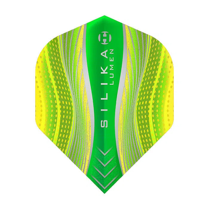 Harrows Silika Lumen Flights-7-Yellow-No.2-Premier Darts