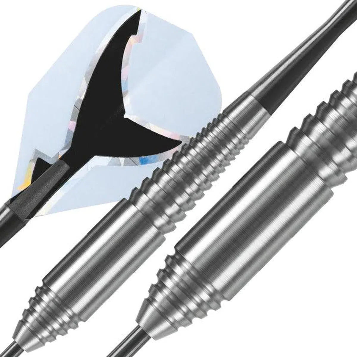 Harrows Silver Shark Tungsten Look Steel Tip Darts