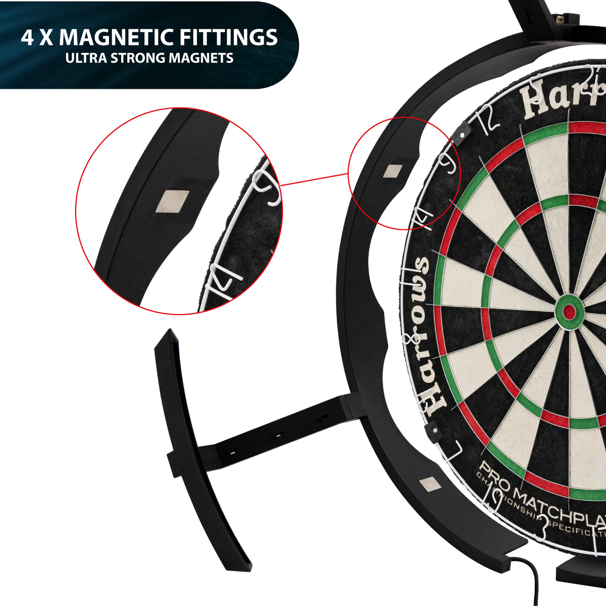 Harrows Trilight – Ultra Bright Led Dartboard Lighting System