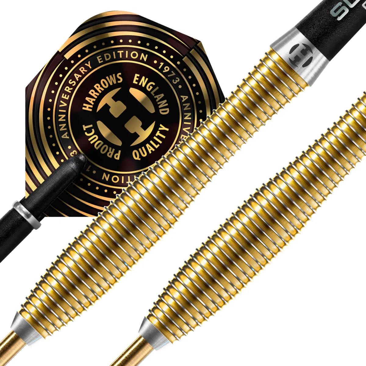 Harrows VWing Anniversary Edition 90% Tungsten Steel Tip Darts