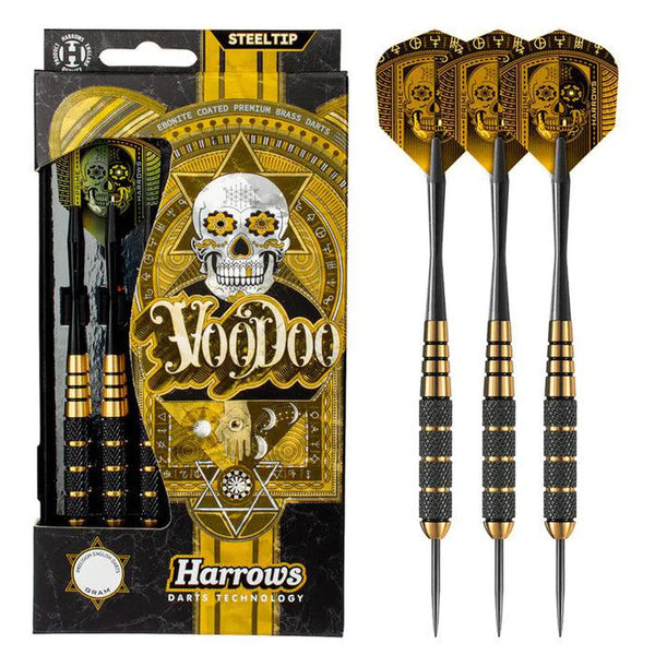 Harrows Voodoo Brass Steel Tip Darts-1-19 GRAM-Premier Darts