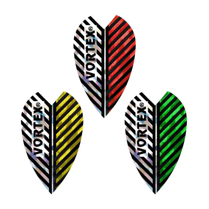 Harrows Vortex Classic SIlver Feather Flights