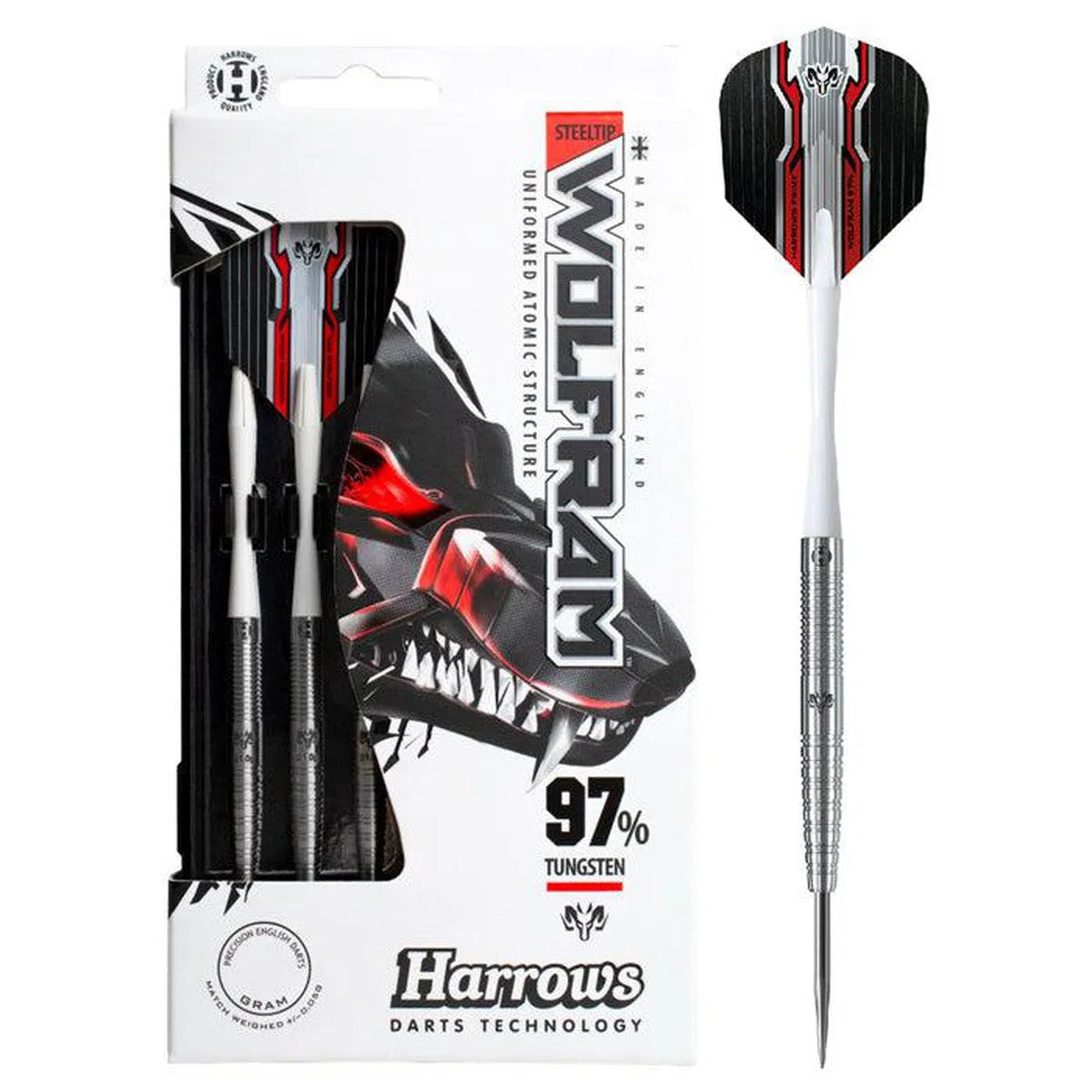 Harrows Wolfram 97% Tungsten Steel Tip Darts