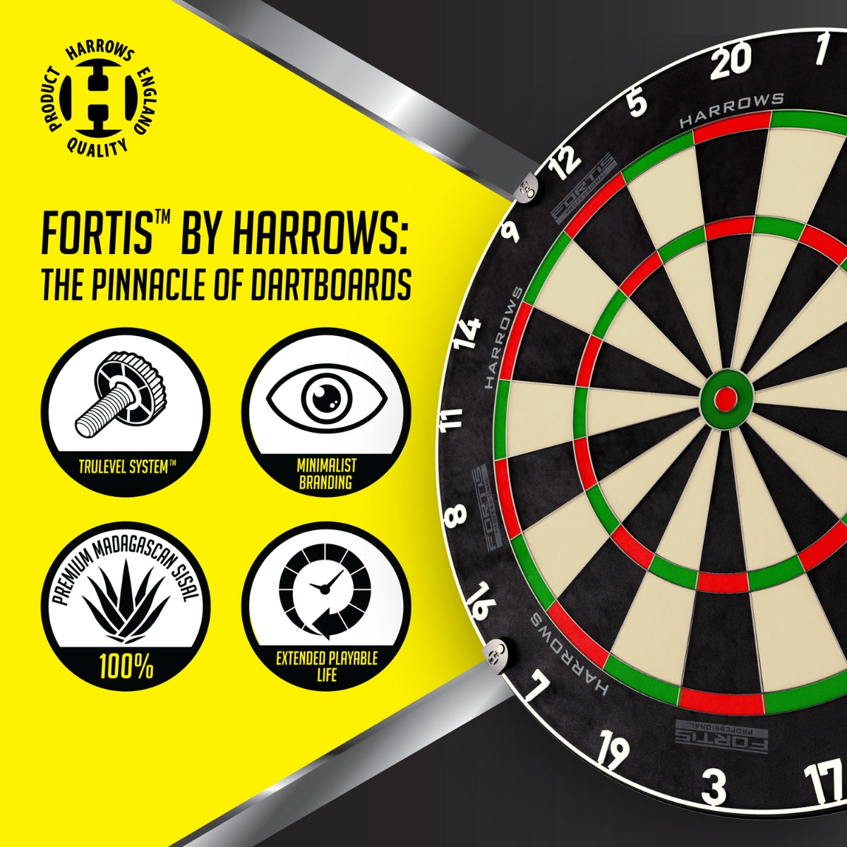 Harrows Fortis Professional Dartboard