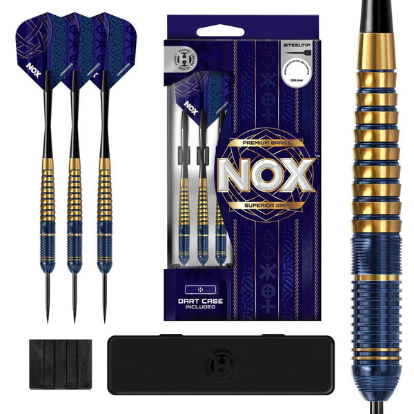 Harrows Nox Brass Steel Tip Darts-1-22 GRAM-Premier Darts