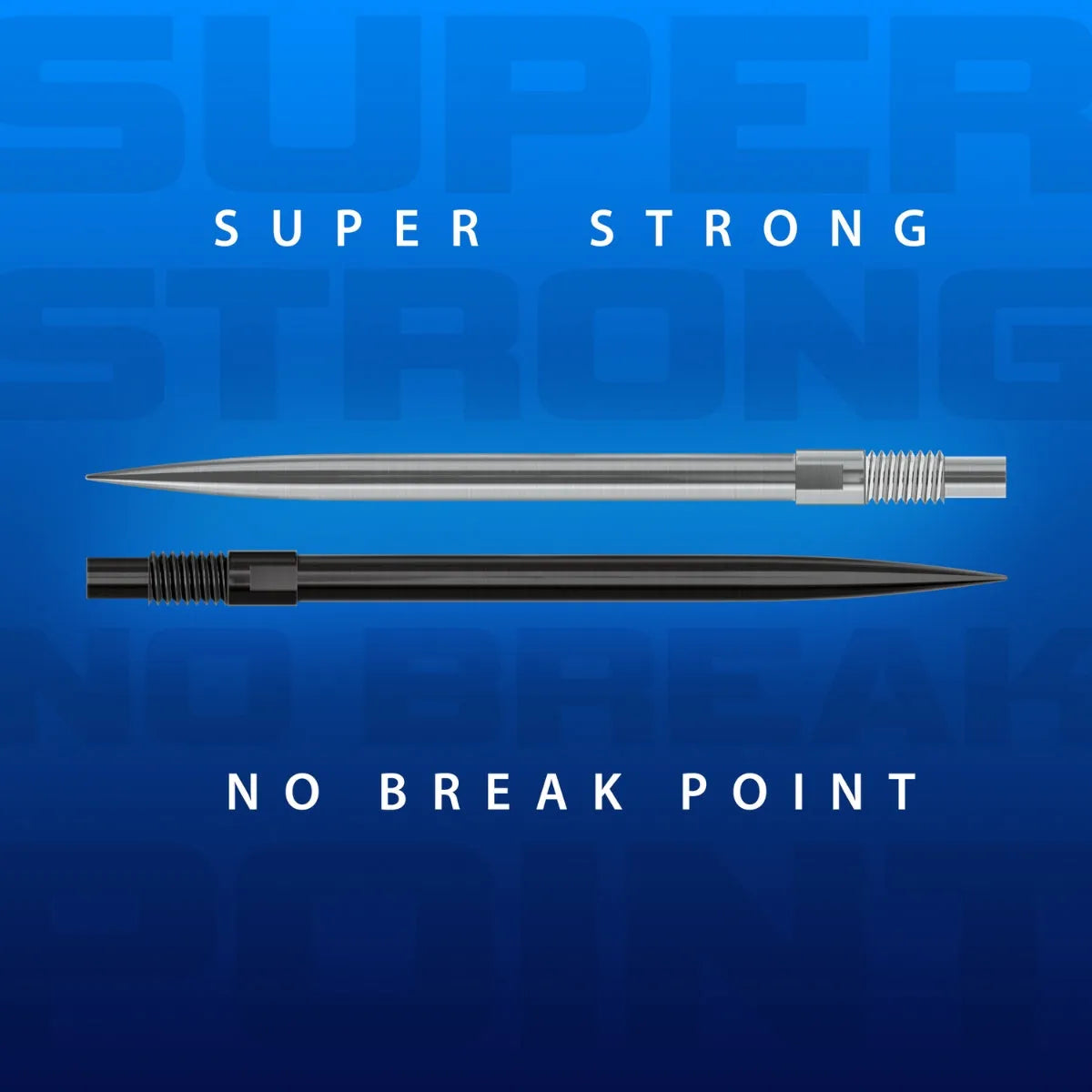 Harrows Smooth Quick Points-3-Black-30mm-Premier Darts