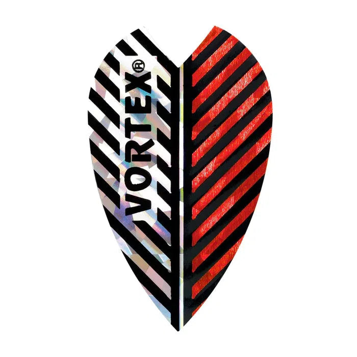 Harrows Vortex Classic SIlver Feather Flights
