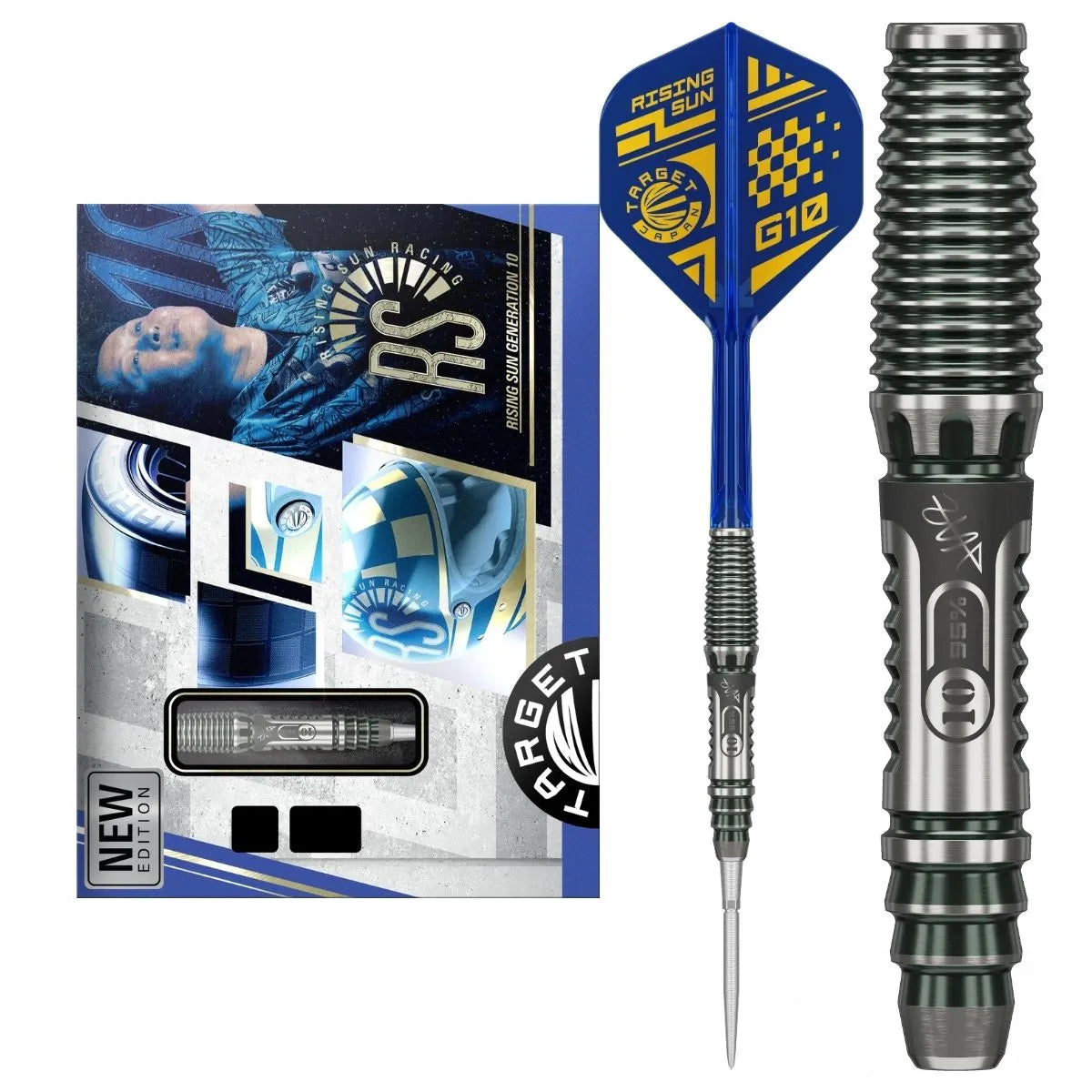 Target Japan Haruki Muramatsu Rising Sun G10.5 95% Tungsten Steel Tip Darts-1-23 GRAM-Premier Darts