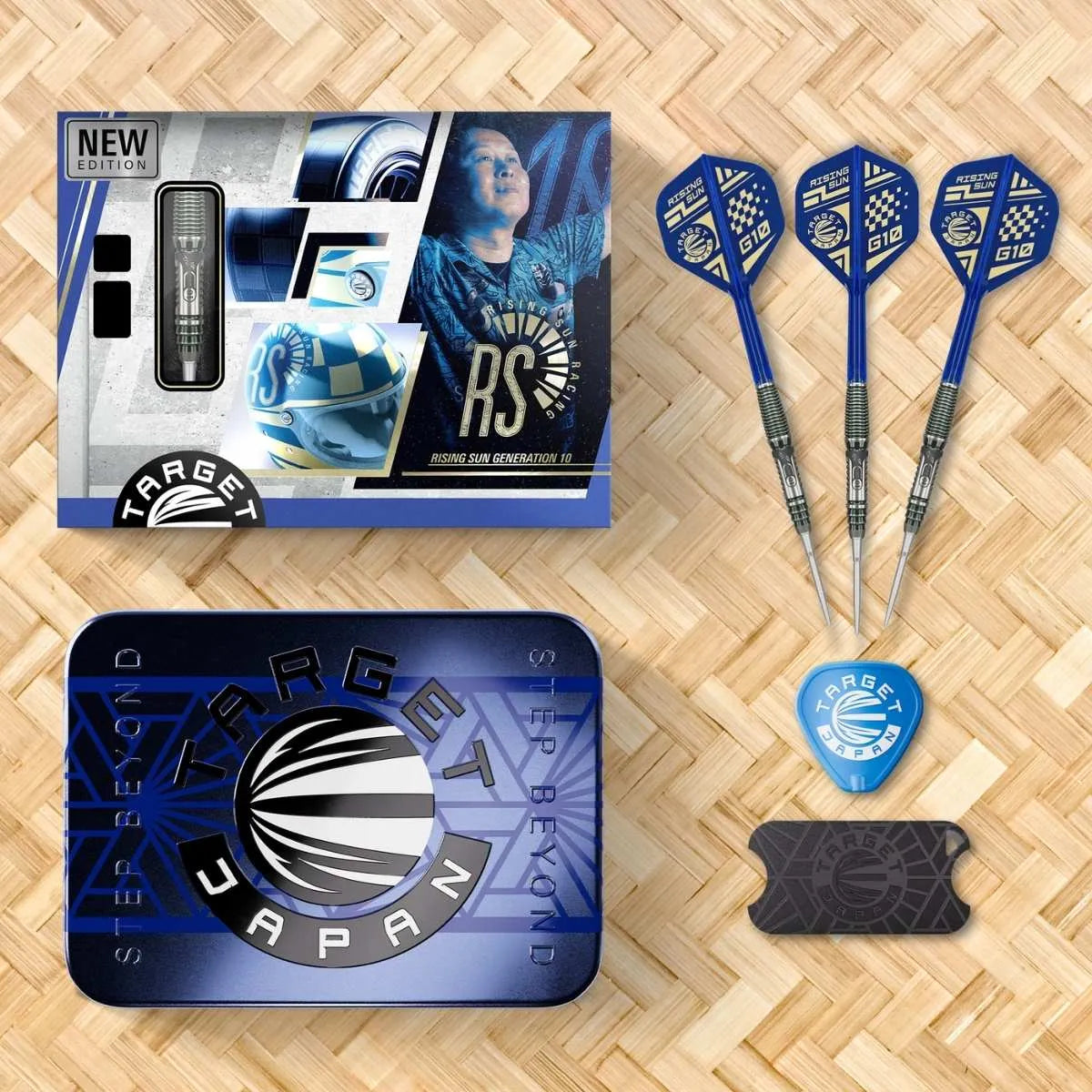Target Japan Haruki Muramatsu Rising Sun G10.5 95% Tungsten Steel Tip Darts-12-23 GRAM-Premier Darts