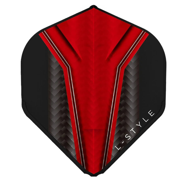 L-Style Darts L-Flight EZ L1 Inception Red Flights-1-Premier Darts